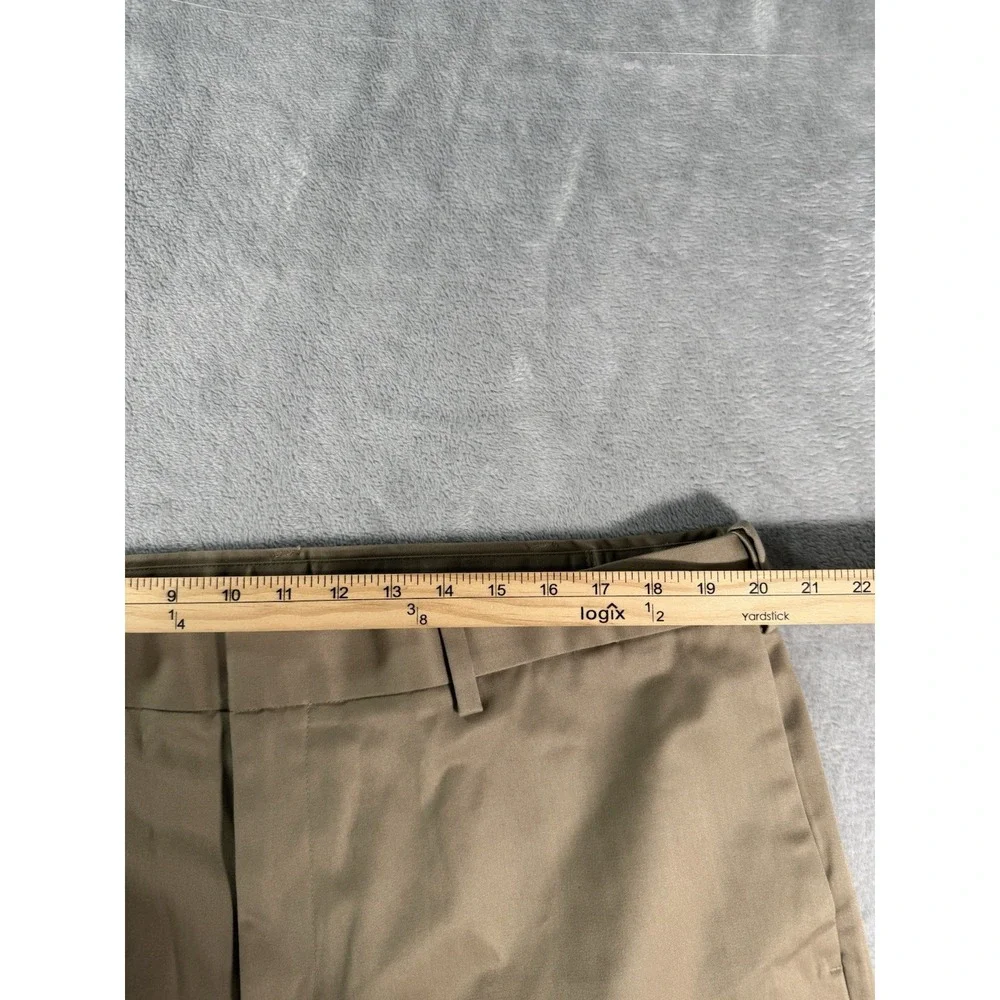 Perry Ellis Pants Mens 40x30 Tan‎ Chino Premium Flex Twill NWT